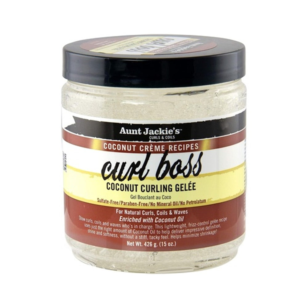 Aunt Jackie's Coconut Creme Curl Boss Curling Glee Mousse 426g