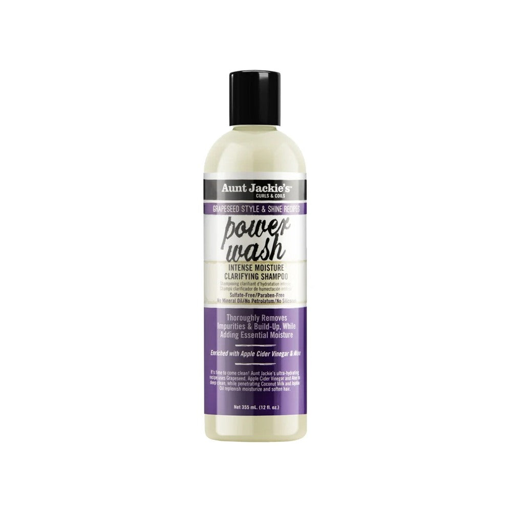 Aunt Jackie's Grapeseed Power Wash Clarifying Shampoo 355ml