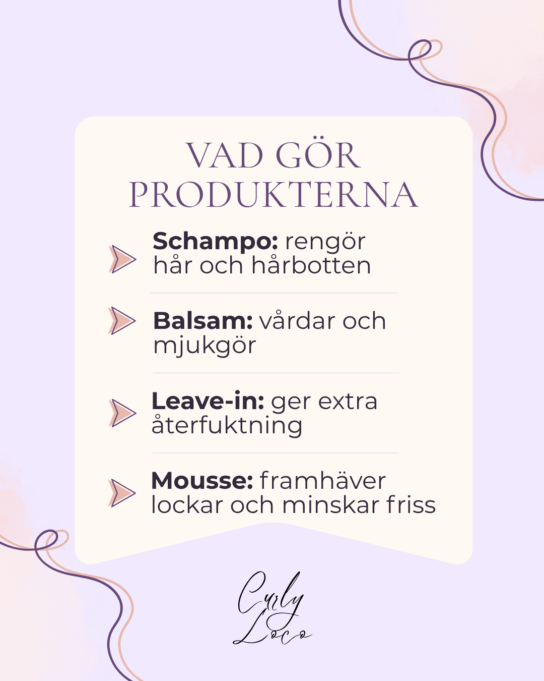 Curly Starter Routine