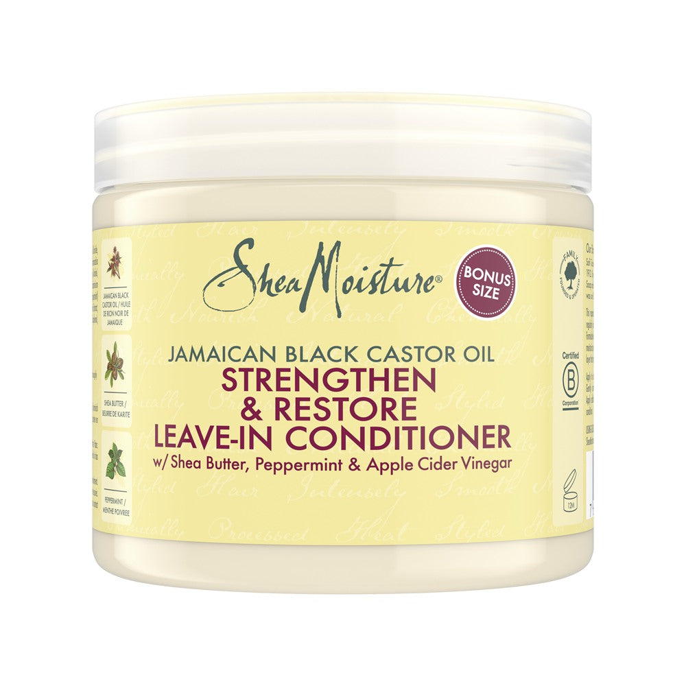 SheaMoisture Jamaican Black Castor Oil Strengthen & Restore Leave-In Conditioner 431ml
