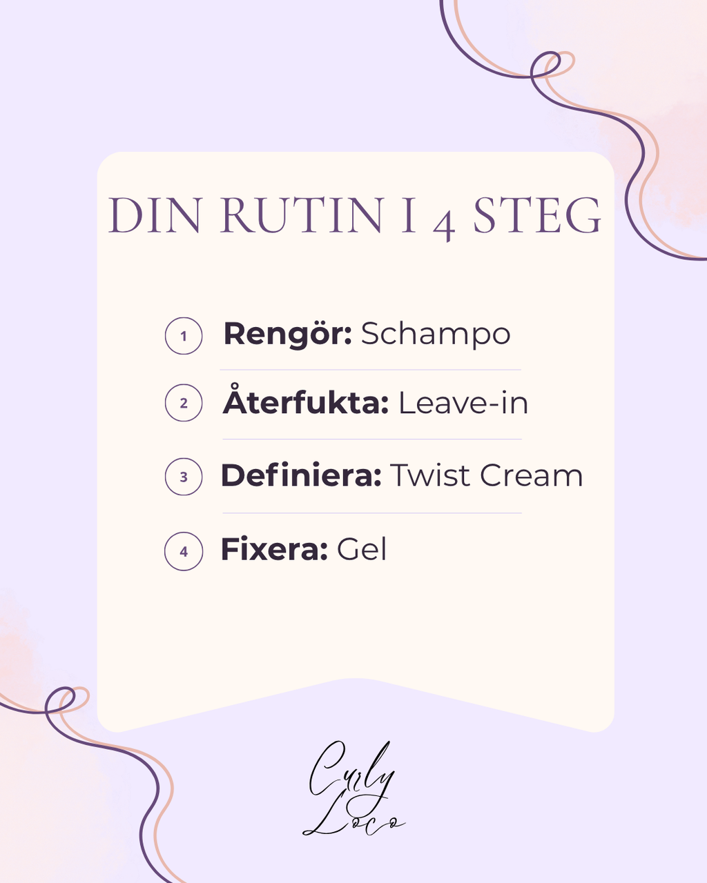 Twist & Definition Routine